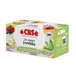 CBSé - Theezakjes fruit mix 25stuks