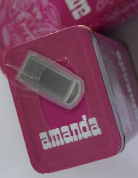 Amanda elaborada 500 gr Tin Red - Afbeelding 2