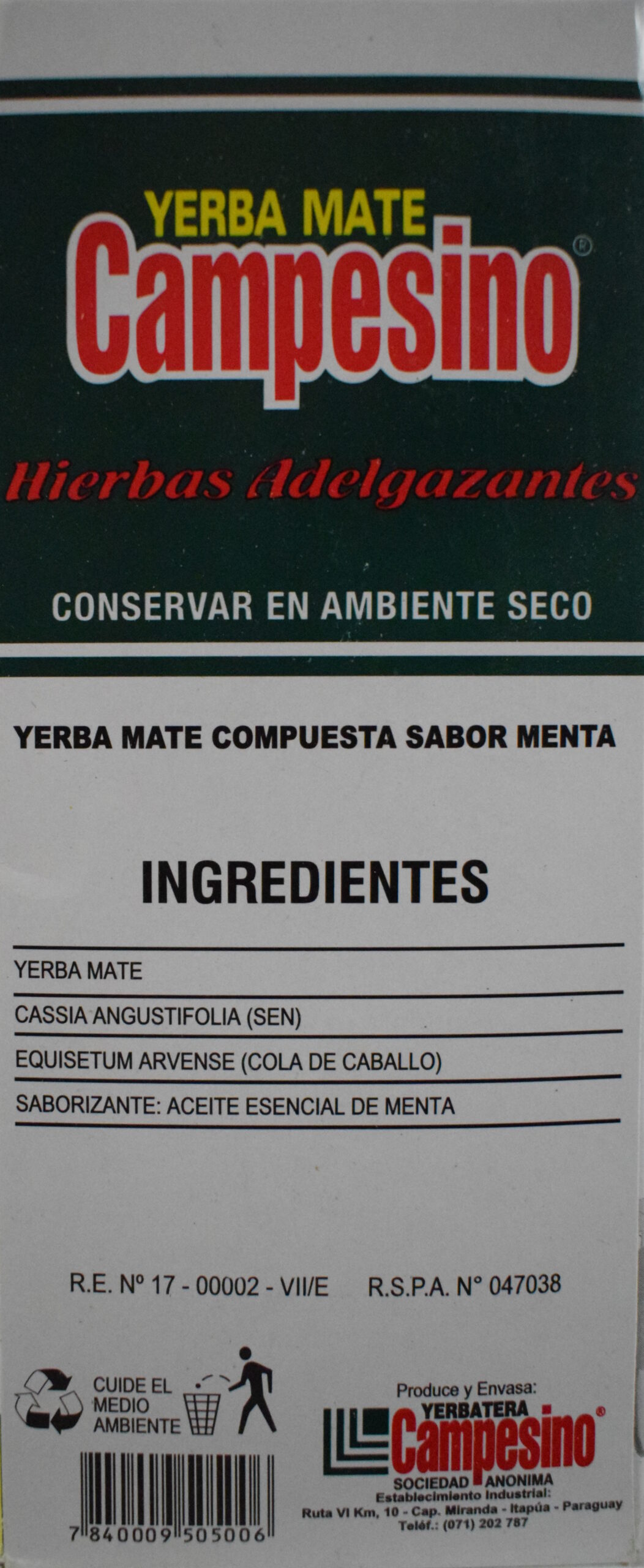 Campesino Hierbas Adelgazantes - Afbeelding 4