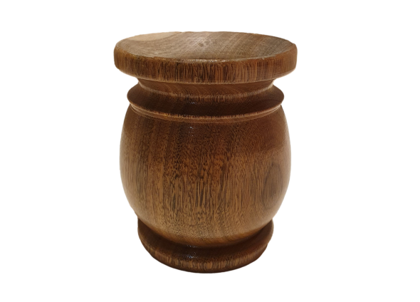 Houten Mate beker- Algarrobo Bola