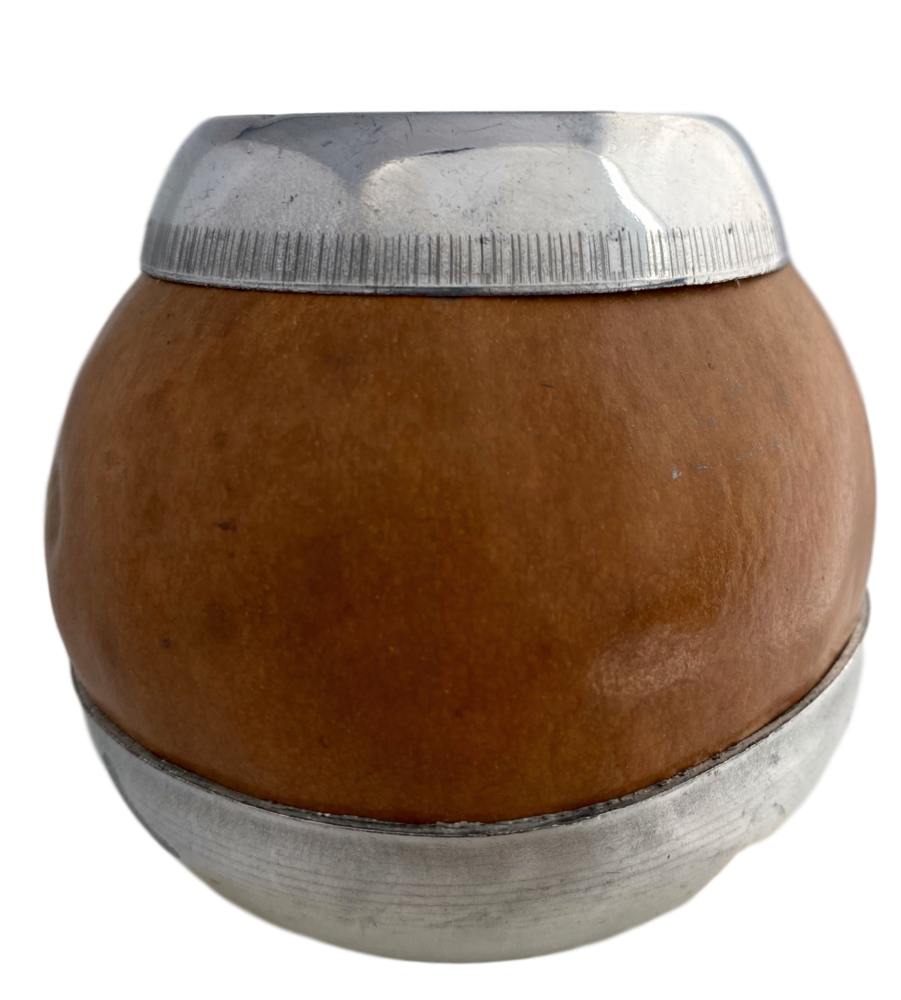 Kalebas - Metal bottom - natural