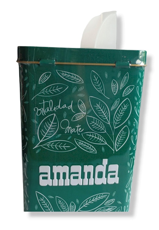 Amanada blik groen