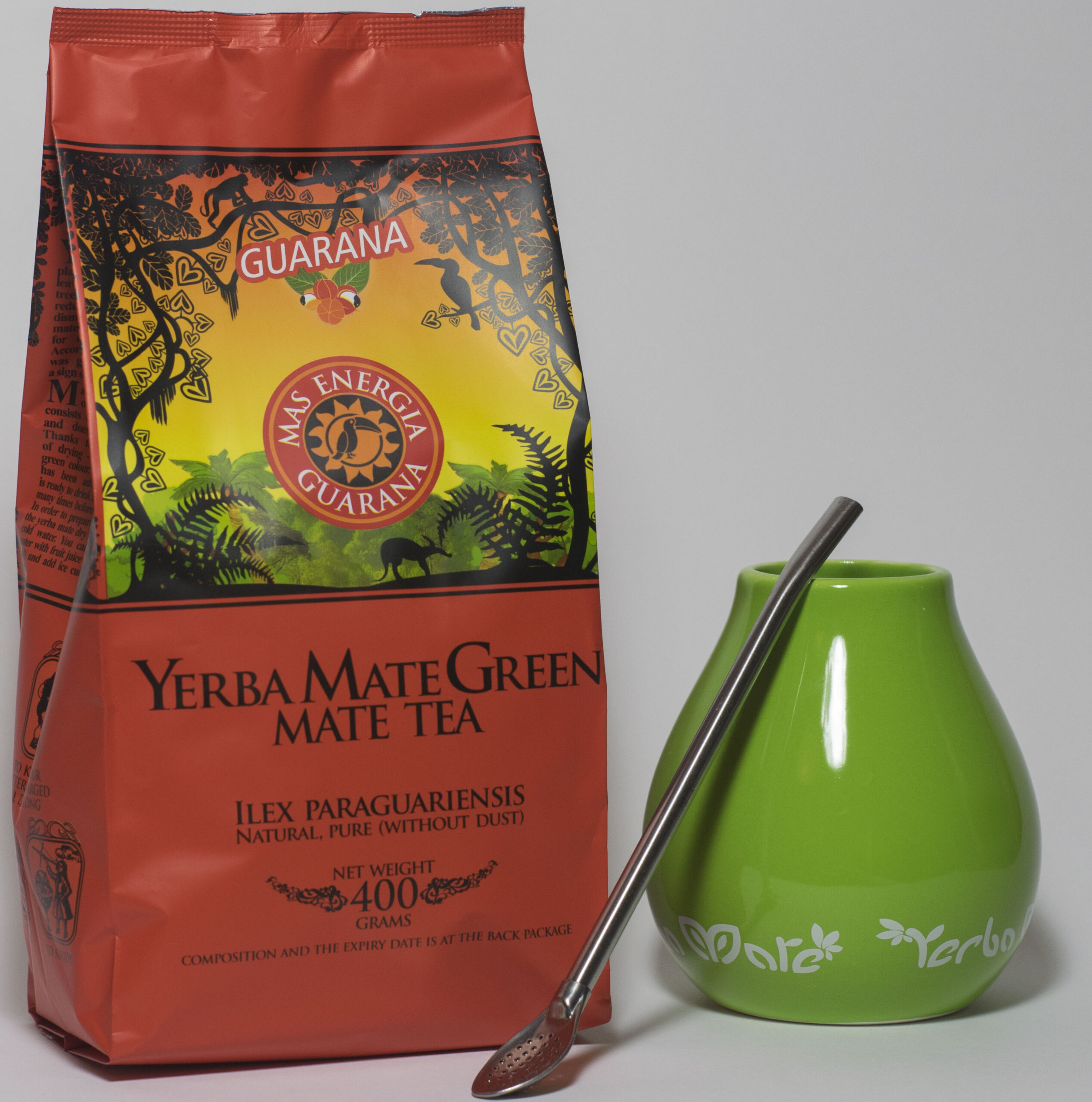 Yerba Mate green gift set green